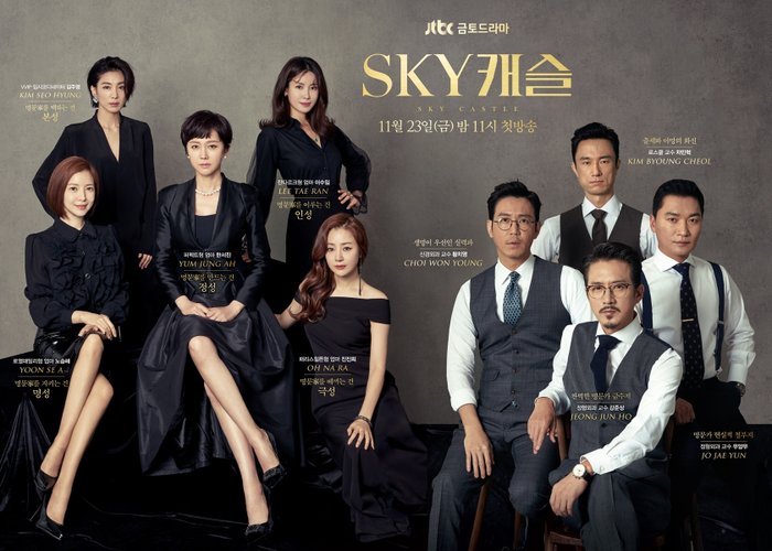 Poster Divulgação Sky Castle | Reprodução JTBC