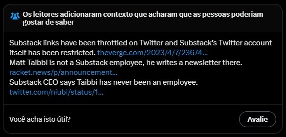 As contestações ao tweet de Musk aparecem na própria postagem do CEO.