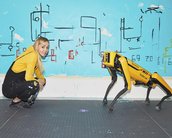 Cães-robôs da Boston Dynamics vão virar pintores em exposição na Austrália