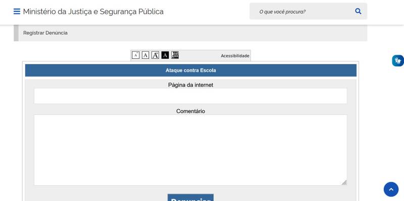 Denúncia escolas