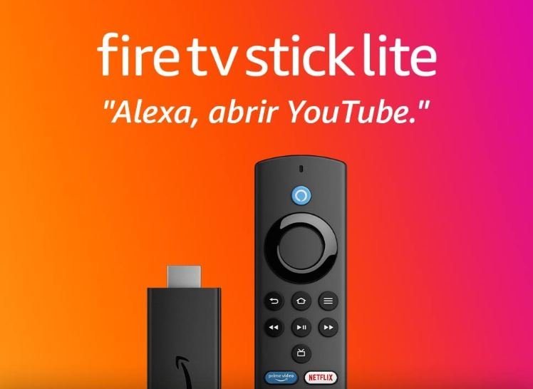 Fire TV Stick  Lite 8GB Full HD Fire OS HDMI Alexa em