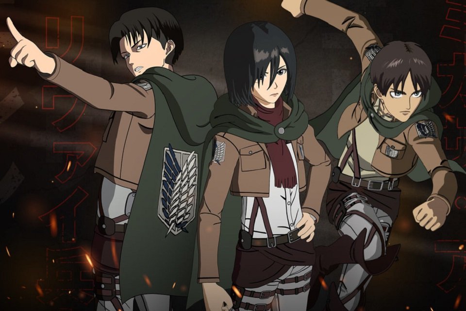 Fortnite terá skins de Levi e Mikasa, de Attack on Titan