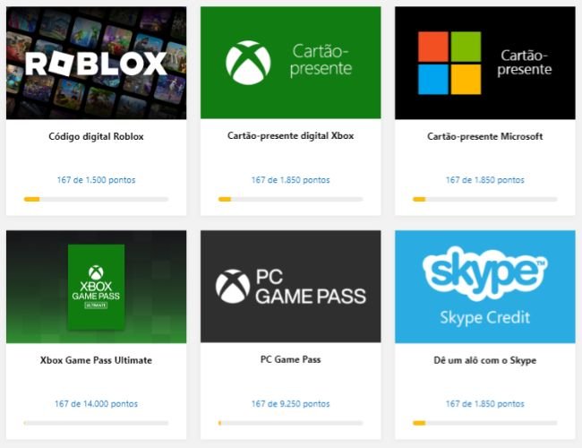 Microsoft rewards - Roblox