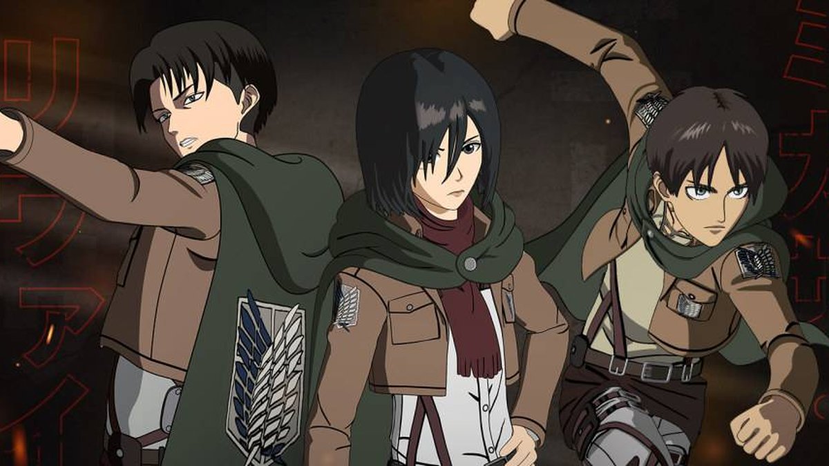 5 melhores personagens de Attack on Titan, de Levi a Mikasa