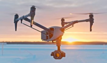 DJI anuncia drone profissional Inspire 3 com câmera 8K