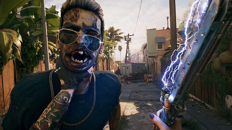 Com tom bem-humorado, criação de armas de Dead Island 2 é um de seus destaques. (Fonte: Xbox/Divulgação)