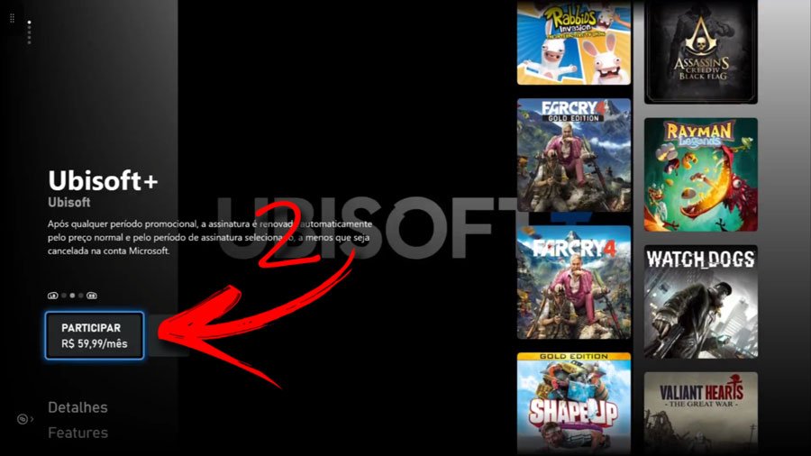 Ubisoft+ no Xbox: Como Assinar, Cancelar, Vincular sua Conta e Dividir os  Jogos com outra Pessoa 