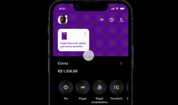 Nubank lança modo escuro no app para Android e iPhone; saiba como ativar