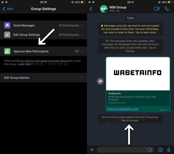 Nova ferramenta concede mais controle para usuários de iPhone sobre a entrada de participantes nos grupos de WhatsApp.