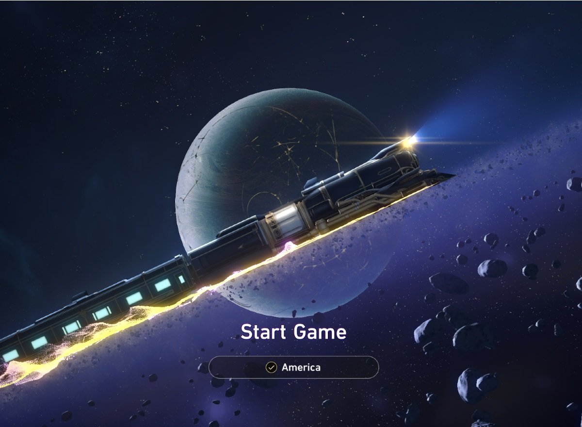 Honka: Star Rail realiza atualizações internas após clicar em iniciar o jogo.