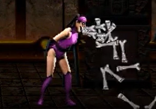 Mortal Kombat II - Mileena fatality 2 on Make a GIF