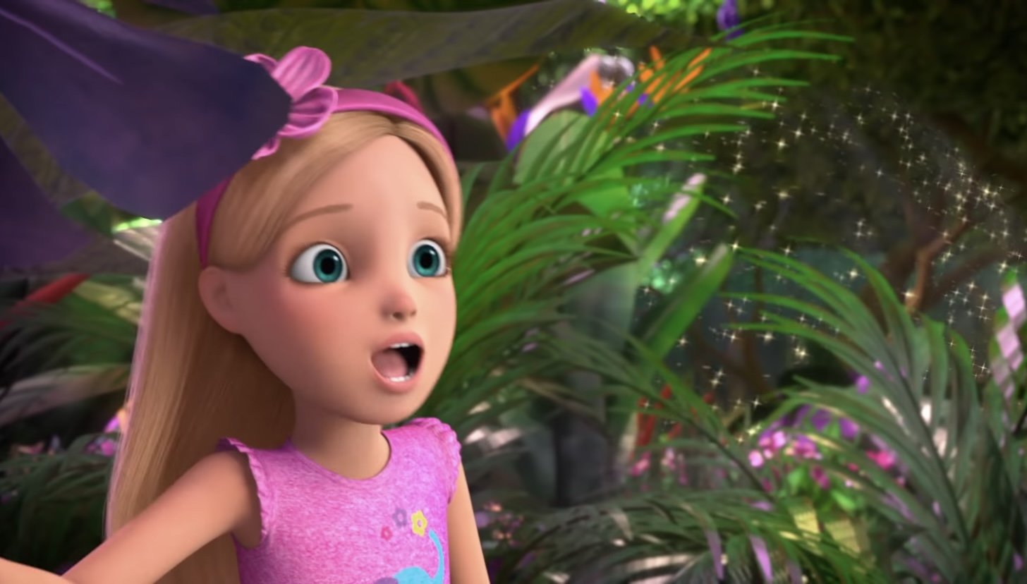 Chelsea em cena na animação "Barbie & Chelsea: o aniversário perdido"