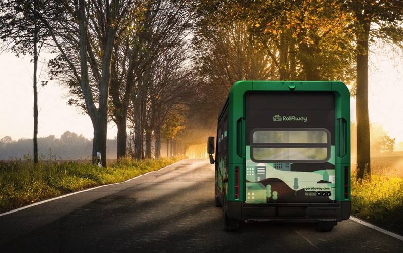 Motorhome elétrico da RollAway promete ser uma nova tendência de hospedagem