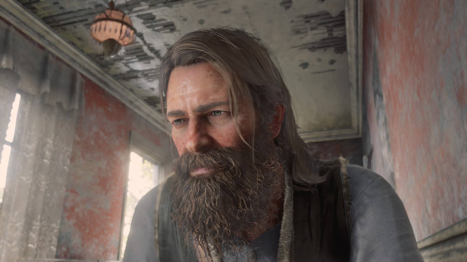 Red Dead Redemption 2 conta com personagens com cabelos bem realistas