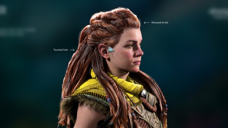 O penteado de Aloy é um dos elementos mais caprichados de Horizon: Forbidden West
