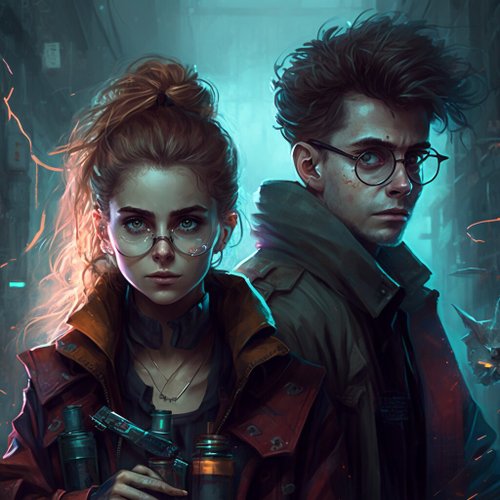 harry potter cyberpunk IA