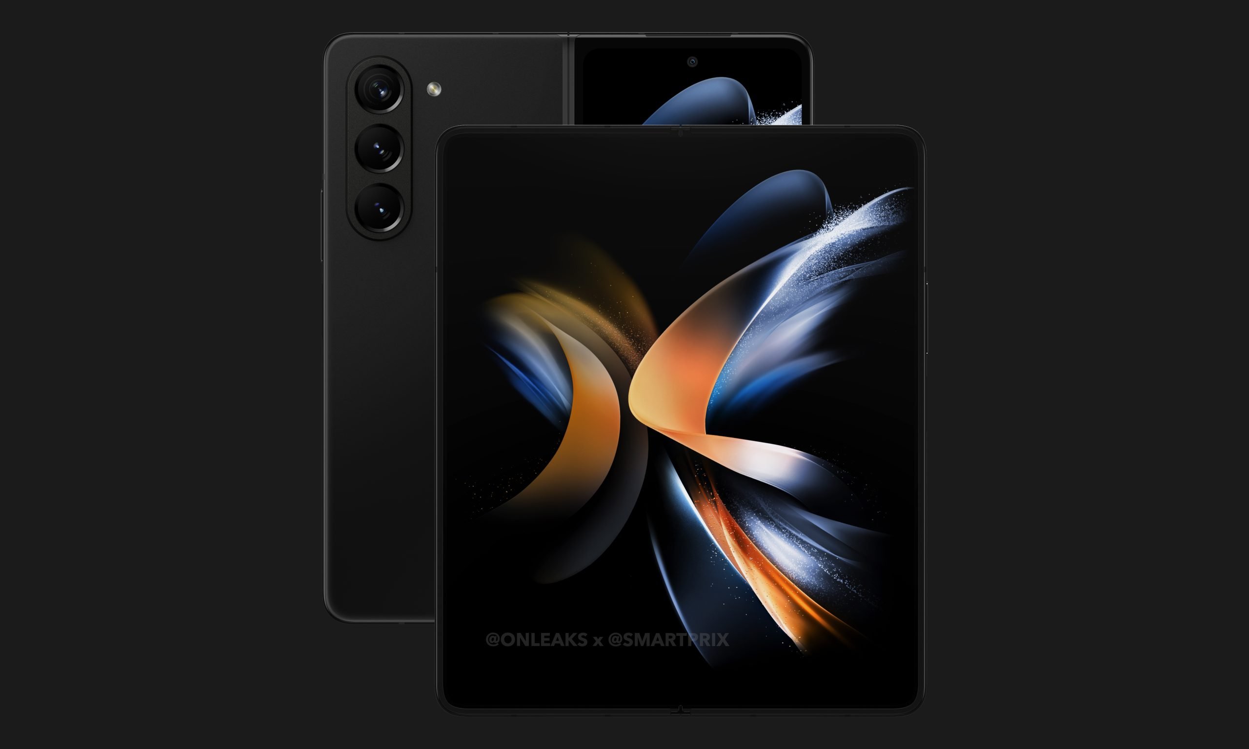 Galaxy Z Fold 5 pode ter visual bem semelhante ao antecessor.