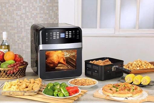 As fritedeiras elétrica Oven costumam oferecer outros processos de cozimento, como desidratar frutas e legumes.