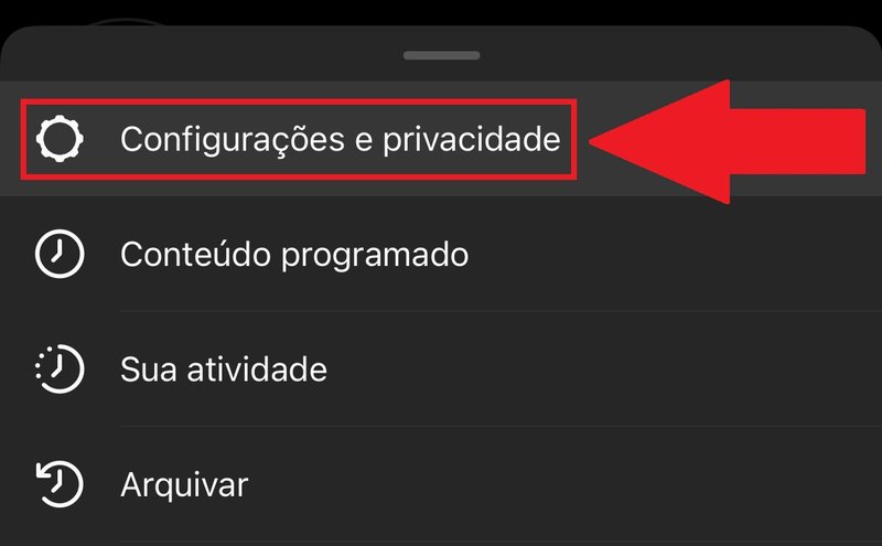 Aperte na primeira opção