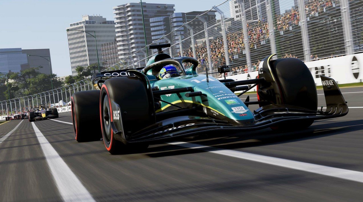 F1 2023 terá bandeira vermelha e permitirá corridas entre jogadores de plataformas diferentes. (Fonte: Steam, EA Sports / Reprodução)