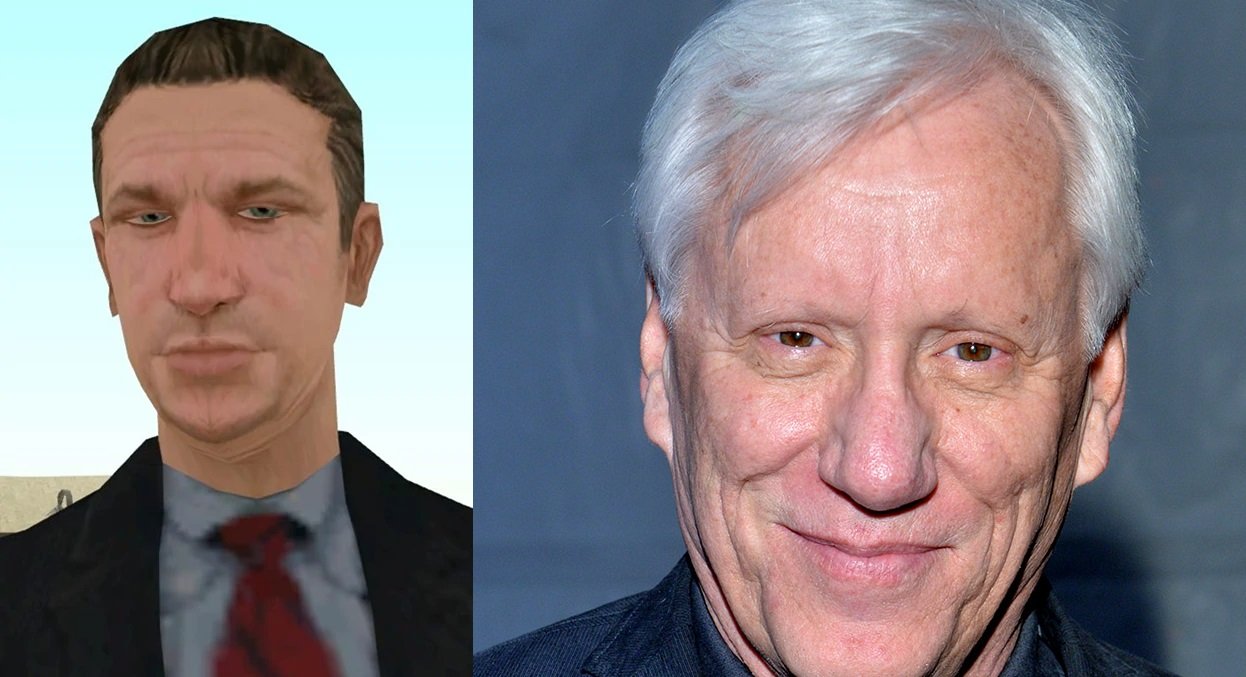 James Woods como Mike Toreno, em GTA: San Andreas.