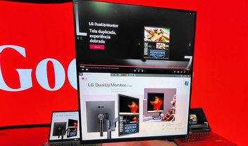 LG lança monitor vertical para uso em 2 PCs e novos all-in-one no Brasil