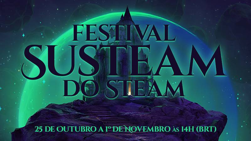 O Festival Susteam, com promoções em jogos de terror, foi realizado no ano passado e confirmado para 2023