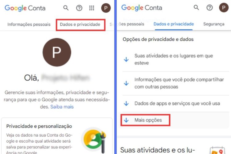 Excluir a conta do Google é fácil e rápido.