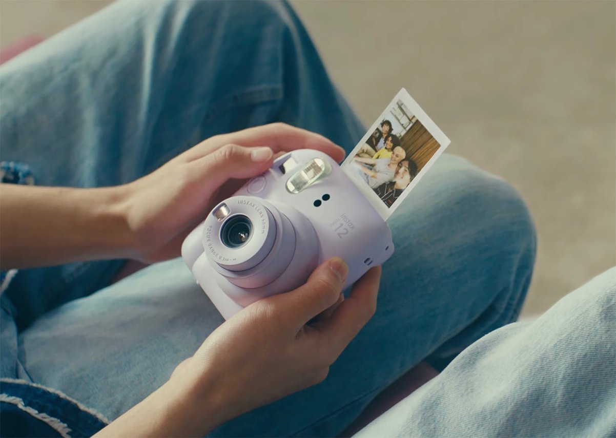 Câmera Instantânea Fujifilm Instax Mini 12 Branca Marfim - Loja