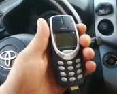 Criminosos usam réplica do Nokia 3310 e caixa de som para roubar carros