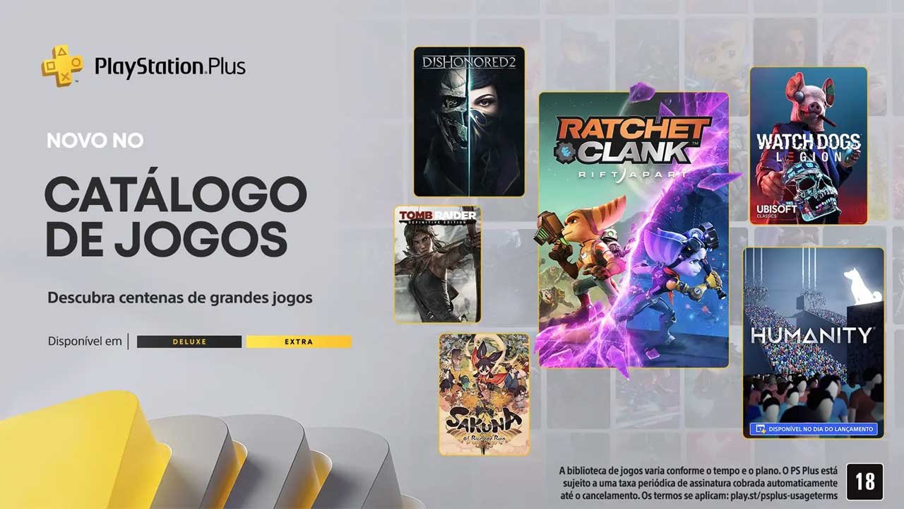 PlayStation anuncia os jogos de Fevereiro de 2023 do PlayStation Plus