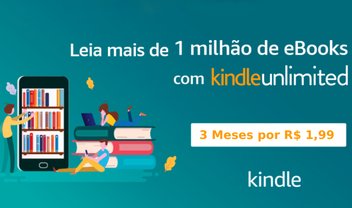 Book Friday 2023: 3 meses de Kindle Unlimited por R$ 1,99