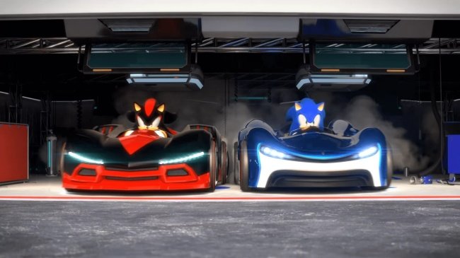 O ouriço azul mais famoso dos games também está nos títulos de corrida, junto com outros personagens da clássica série da Sega.