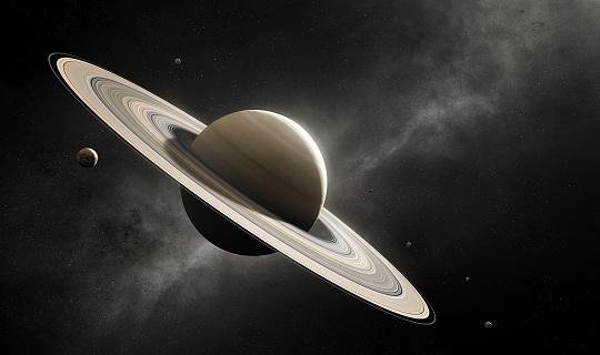 De acordo com teoria, os anéis podem ter se formado a partir do colapso de uma lua gigante de Saturno.