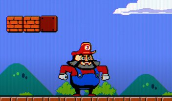 Super Mario Bros.  Jack Black estrela clipe de 'Peaches