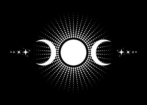 O termo Lua Negra nasceu em círculos wiccanos, religião moderna baseada em práticas pagãs.