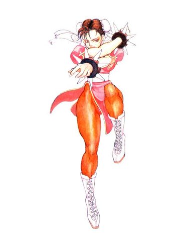 Cor original de Chun-Li