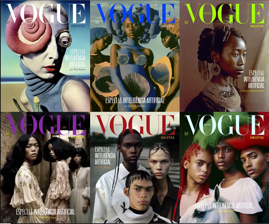 IA na capa da Vogue