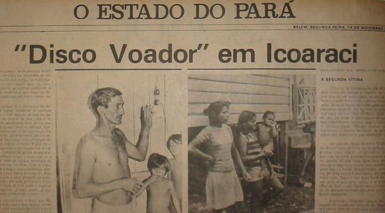Reportagem da época, publicada no jornal O Estado do Pará.