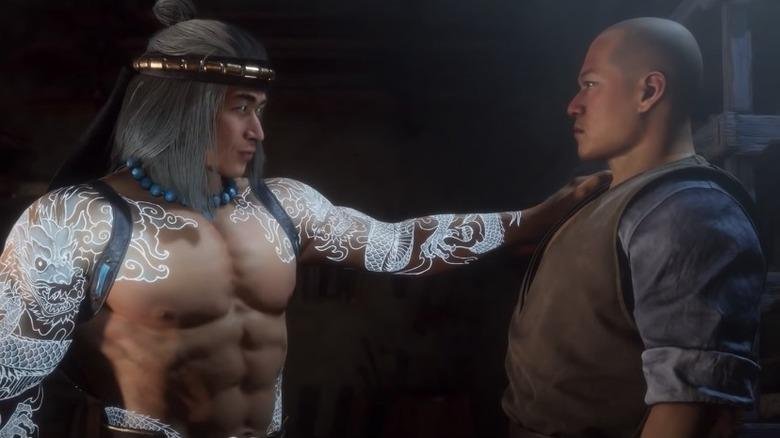 Liu Kang encontrando o Grande Kung Lao.