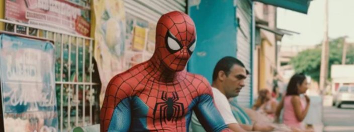 Imagem de: Homem-Aranha: herói ganha versão brasileira em imagens de IA