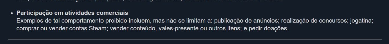 Vender Conta Steam É Proibido?