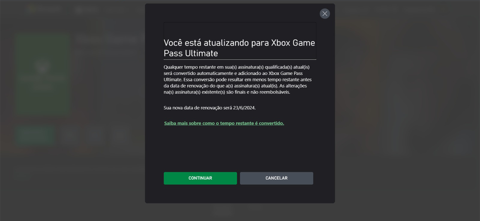 Captura de Tela Xbox