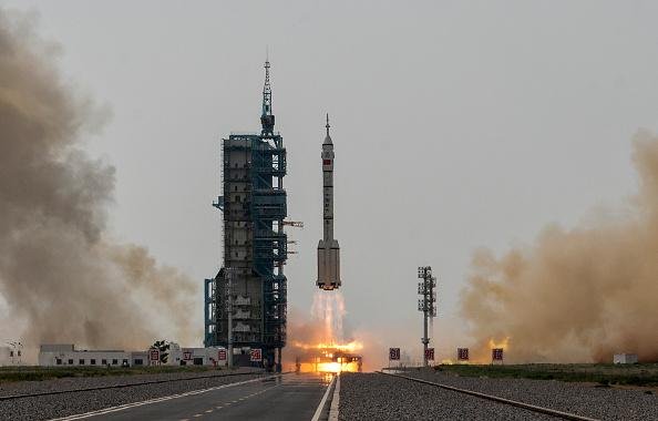 Lançamento do voo em direção a Estação Espacial de Tiangong.