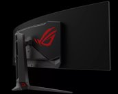 Asus lança monitor gamer curvo com display OLED de 49 polegadas