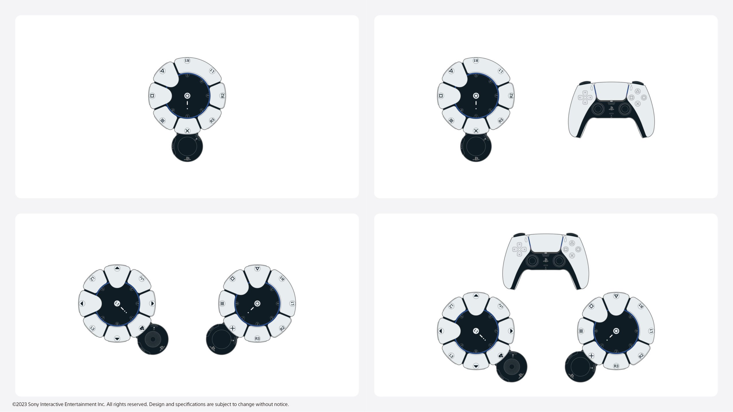 Descrição da Imagem: Controles do PS5