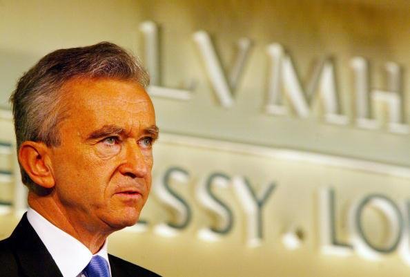 Bernard Arnault chegou a perder US$ 11 bilhões de seu patrimônio em um dia com as quedas nas ações da LVMH.