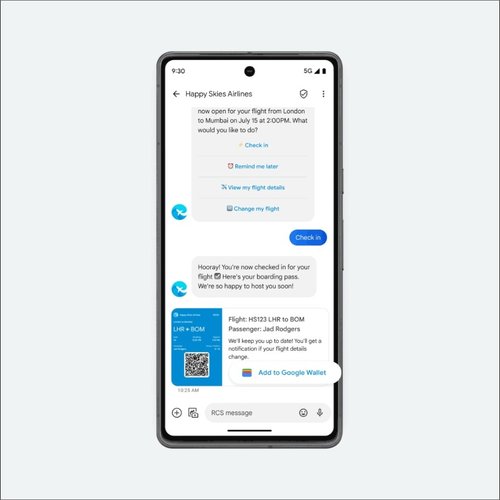 Em breve, os usuários receberão as passagens via SMS e salvá-las na Carteira do Google.