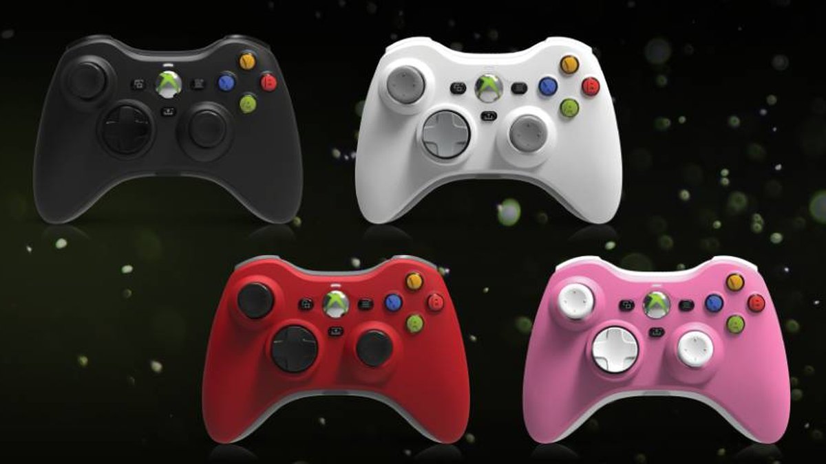 Controle do Xbox 360 ganha nova versão para o Series X, S