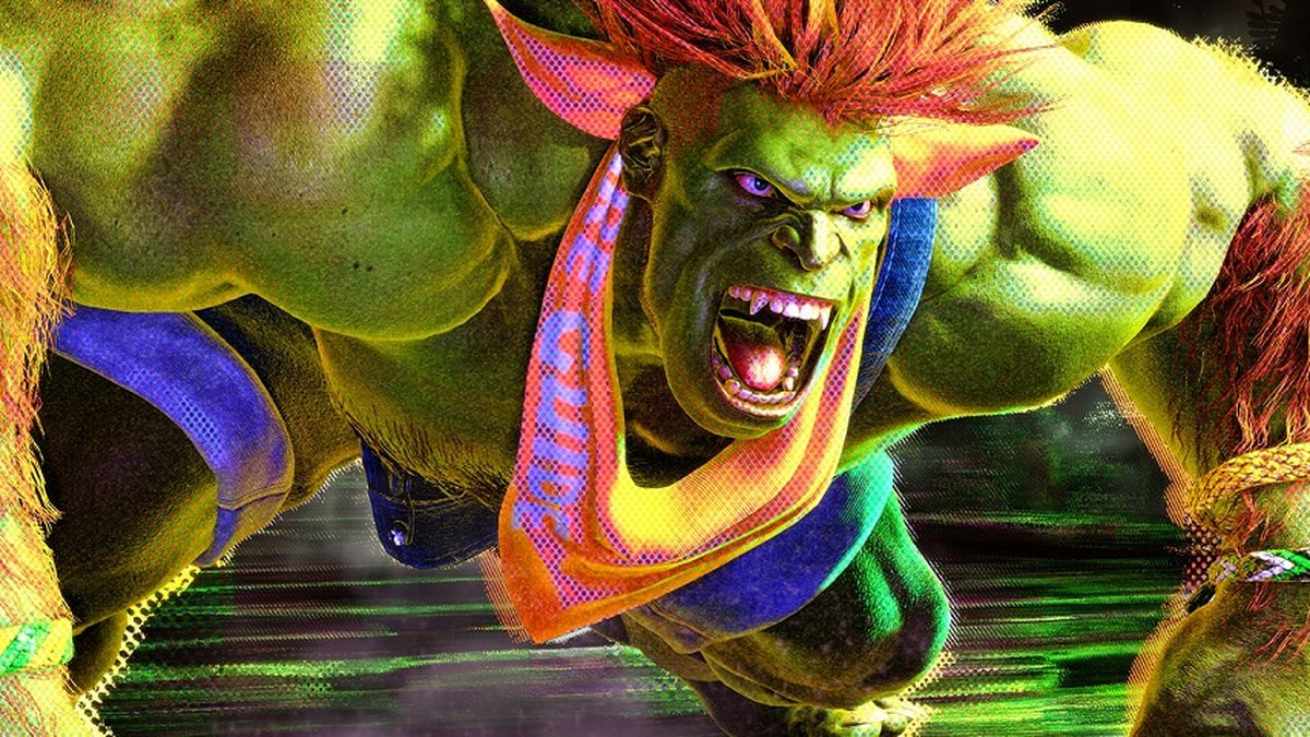 Street Fighter 6 muda por que a pele de Blanka é verde